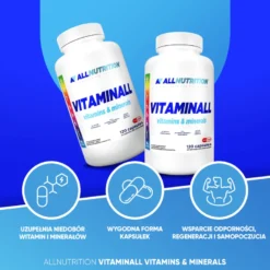 VitaminALL Vitamins & Minerals 120 kapsułek