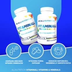 VitaminALL Vitamins & Minerals 60 kapsułek