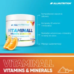 VitaminALL Vitamins & Minerals 180g