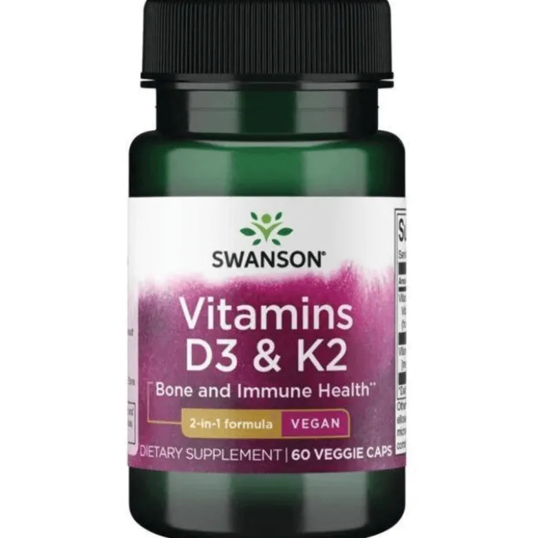 Vitamins D3 & K2 60 kapsułek