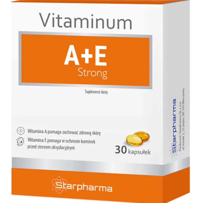 Vitaminum A+E Strong 30kap