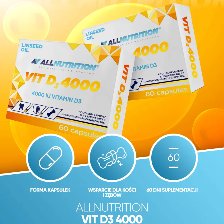 VIT D3 4000 60 kapsułek
