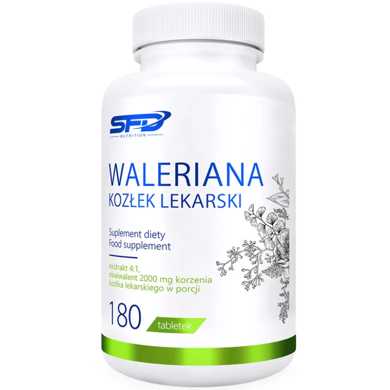 Waleriana Kozłek Lekarski 180 tabletek
