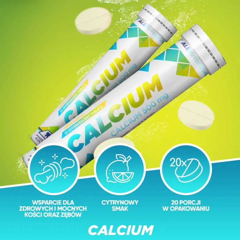 Wapń (Calcium) 20 tabletek