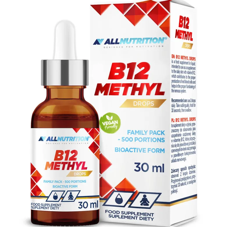 Witamina B12 Metylokobalamina krople 30ml