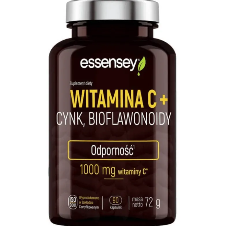 Witamina C + Cynk, Bioflowonoidy 90 kapsułek