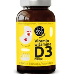 WITAMINA D3 180 kapsułek