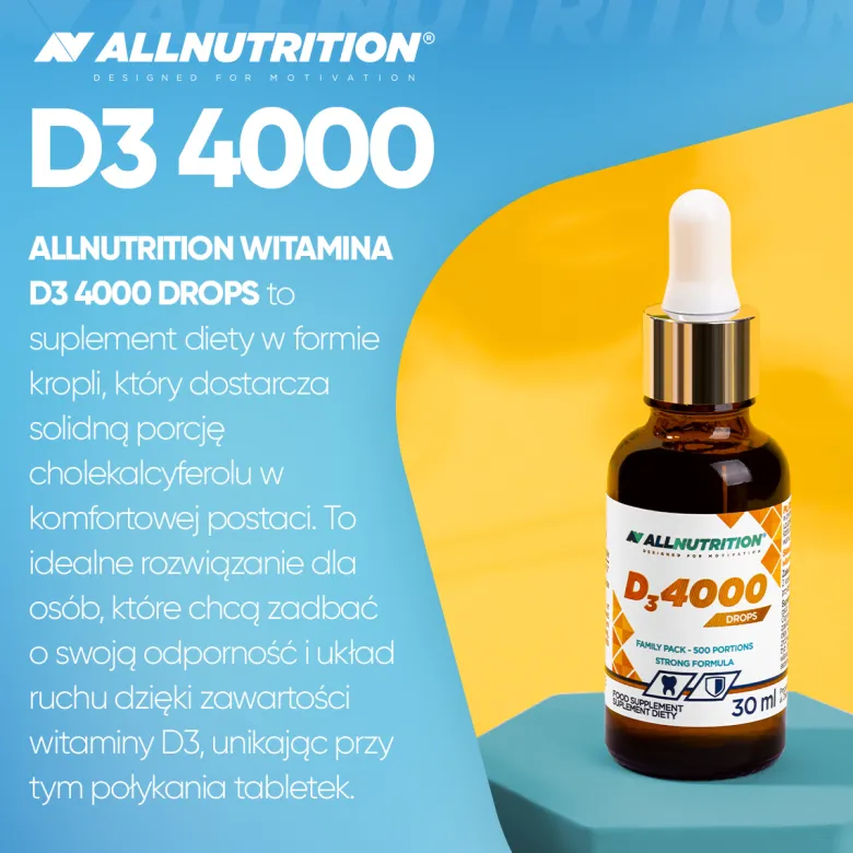 WITAMINA D3 4000 Krople 30ml