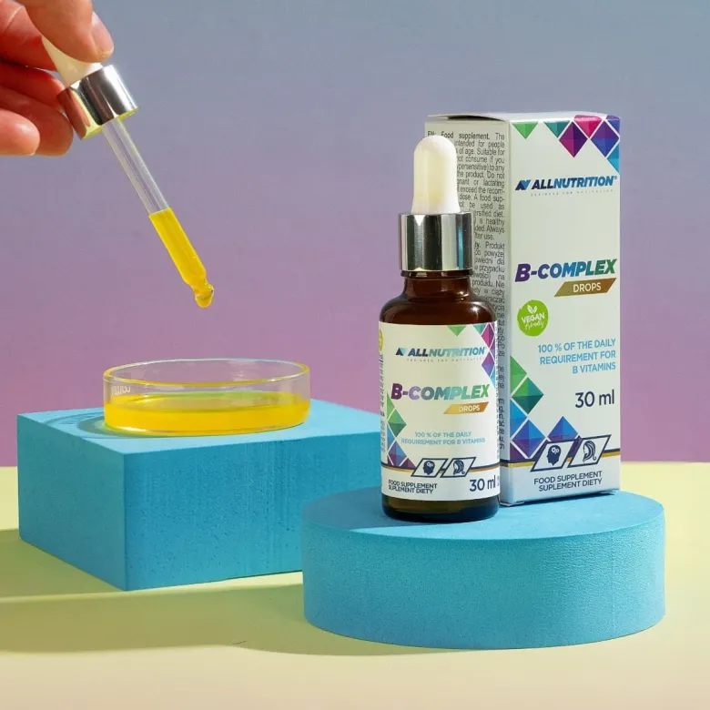 Witaminy B-kompleks krople 30ml