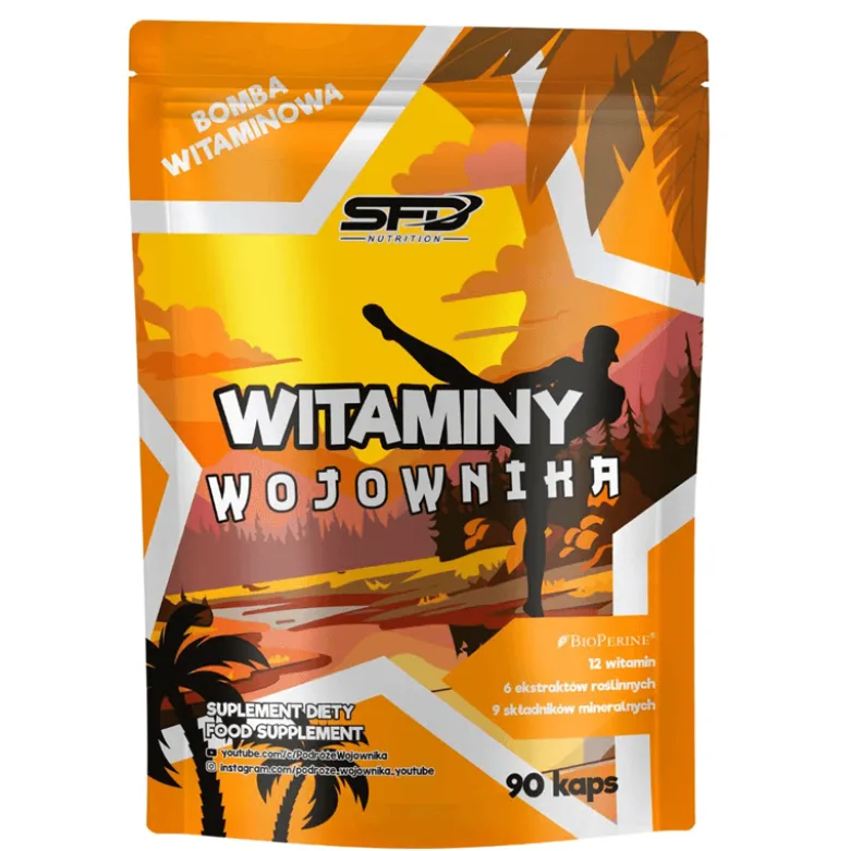 Witaminy wojownika 90 kapsułek