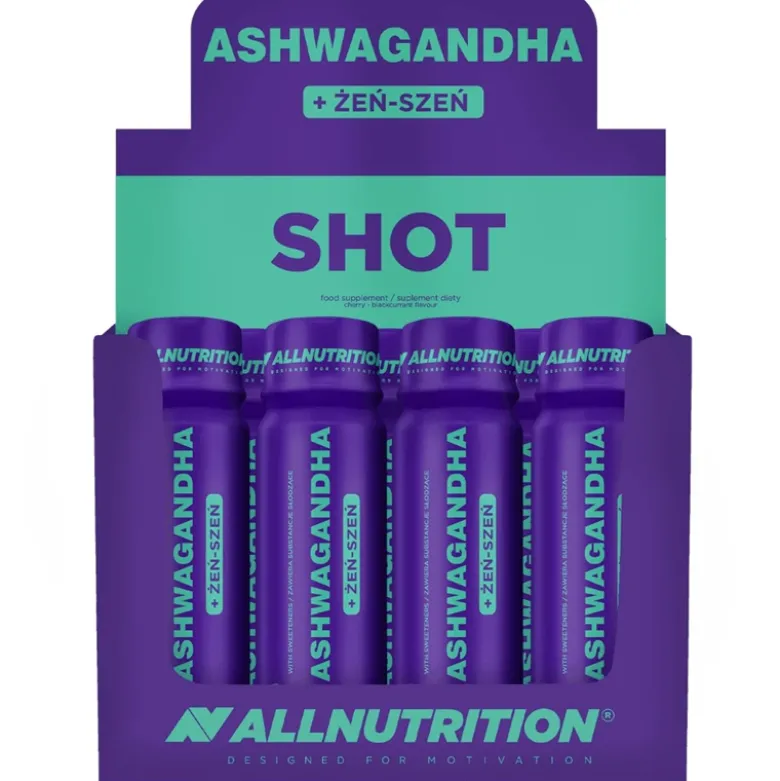 12 x Ashwagandha + Żeń-Szeń Shot 80ml