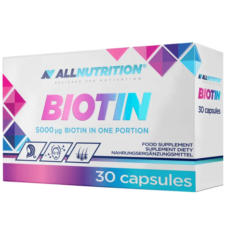 4 x Biotyna 30 kapsułek (BIOTIN 30 caps)