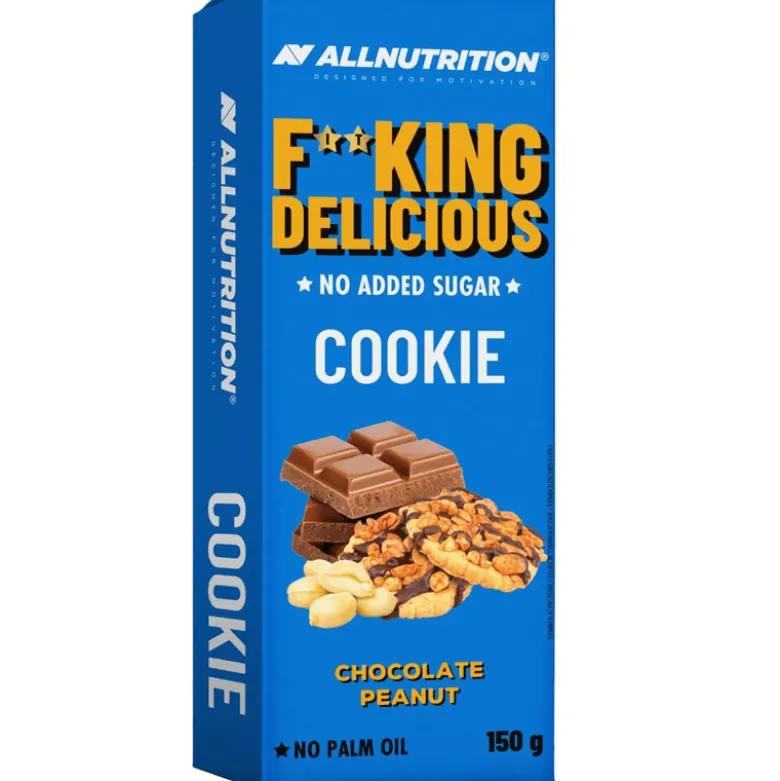 6 x Fitking Cookie Chocolate Peanut 150g
