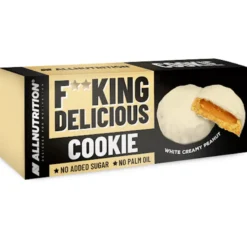 6 x Fitking Cookie White Creamy Peanut 128g