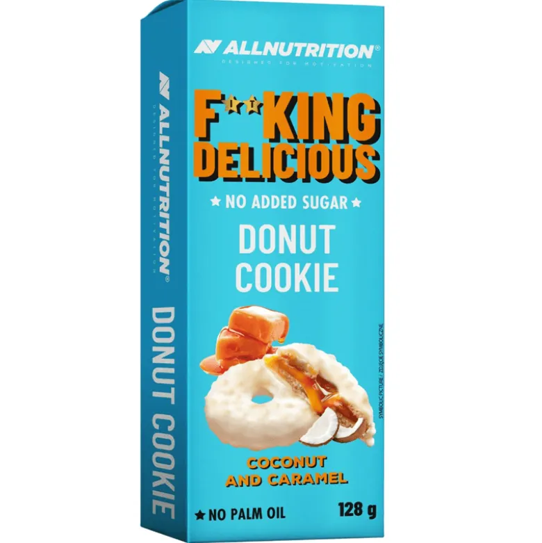 6 x Fitking Delicious Donut Cookie 128g