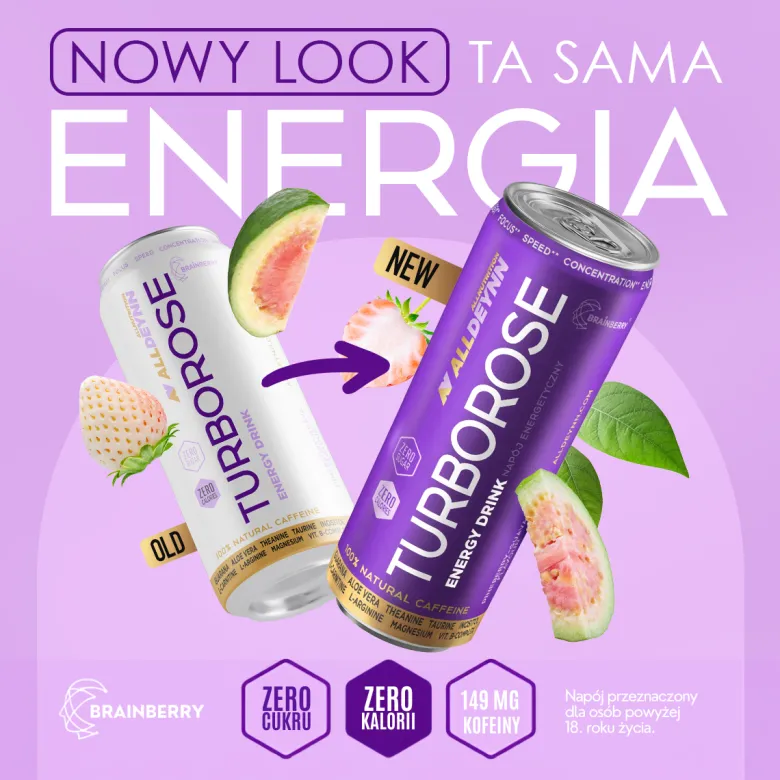 24 X TURBOROSE Energy Drink 330ml