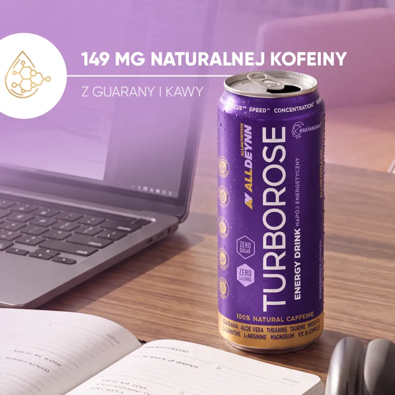 24 X TURBOROSE Energy Drink 330ml