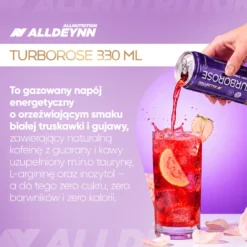 24 X TURBOROSE Energy Drink 330ml