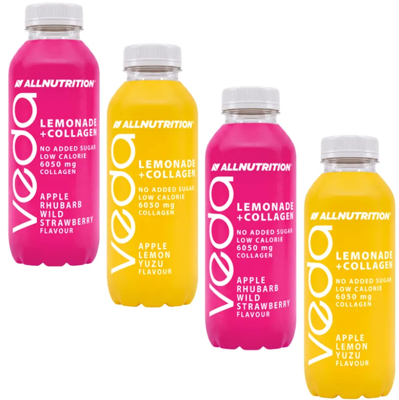 4 x Veda Lemonade + Collagen 550ml